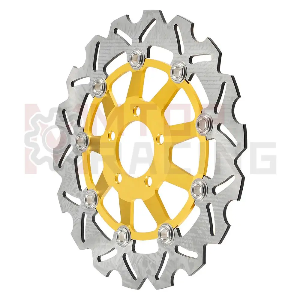 1 пара передний тормозной диск для Kawasaki ZRX400 ZR400 E1-E7(1994-2001 1998 1999 2000) ZX6-R F1-F3(1995 1996 1997) передние тормозные диски
