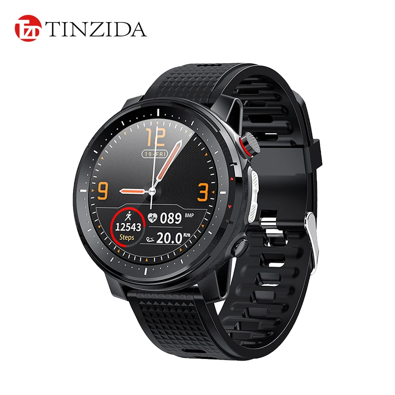 Tinzida Smart Watch L15 Heart Rate ECG IP68 Waterproof Sports Smartwatch Women Men For Huawei Xiaomi Sumsung PK Watch MD15
