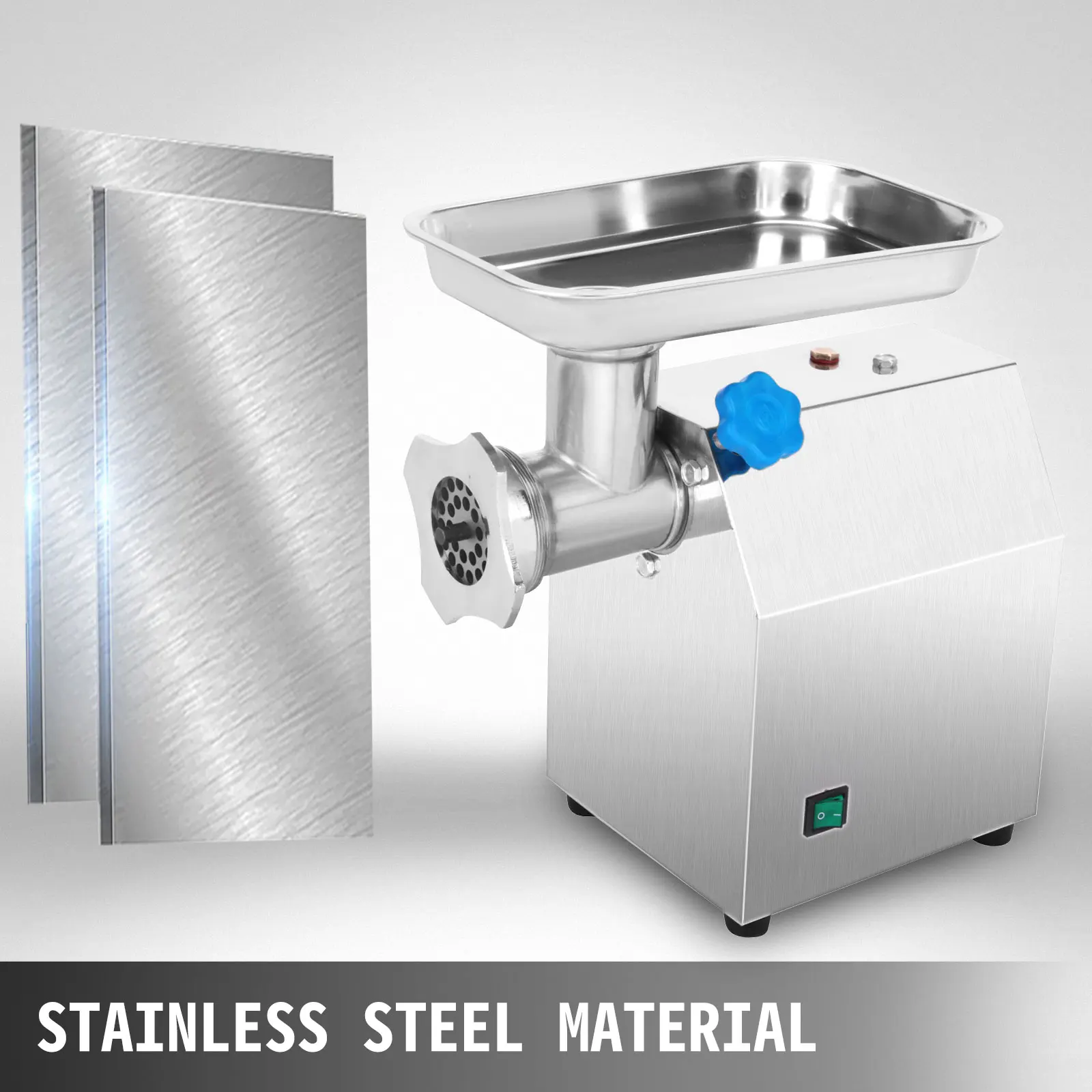 VEVOR 250Kg/H Electric Meat Mincer Grinder 1100W Commercial Kitchen Chopper Food Processor Sausage Maker Machine Home Appliance 3