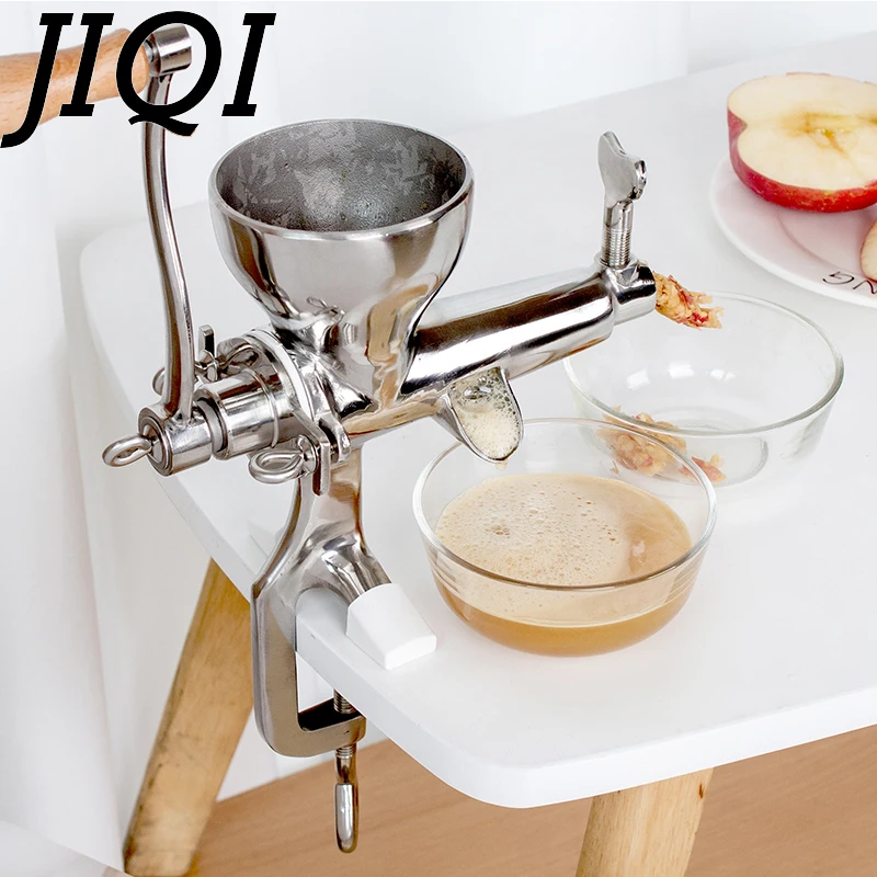 Stainless Steel Wheatgrass Juicer Auger Slow Squeezer Fruit Wheat Grass