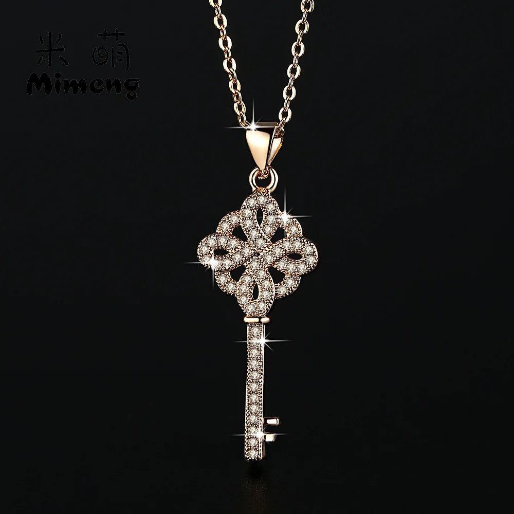 

SNC52 Korean version of micro-key Necklace popular personality Necklace