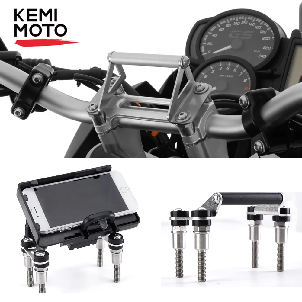Soporte placa GPS para teléfono de motocicleta, accesorio para BMW F800GS F700GS F750GS F850GS F 800GS F 700GS F 800 700 GS F850 F750|Cubiertas y molduras ornamentales| - AliExpress