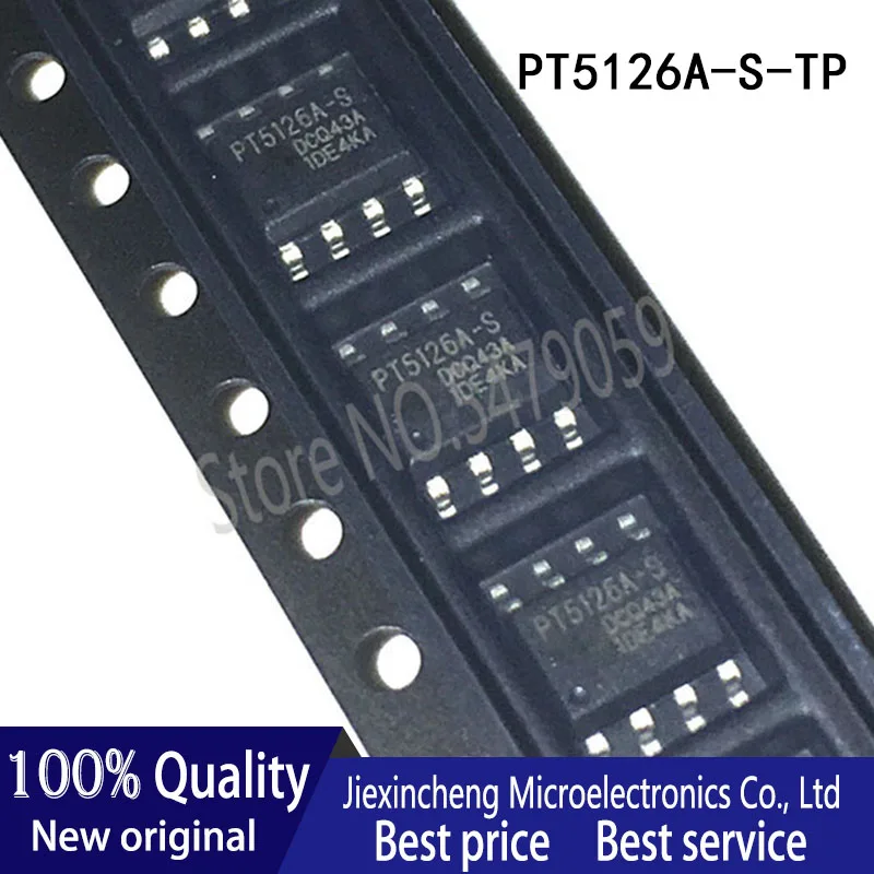 PT5126A-S-TP PT5126A-S/24LC512T-I/SN 24LC512-I/SN 24LC512I/A25L080M-F/PCA82C250T A82C250T/ADM706SARZ ADM706 SOP8 новый оригинальный