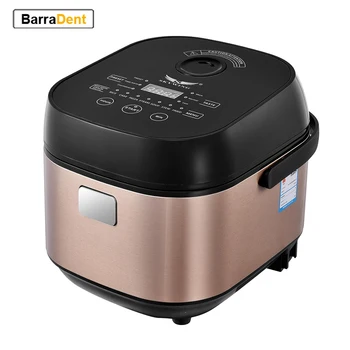 

220V 5L Large-Capacity Rice Cooker Smart LED Display Household Multi-Functional Non-Stick Cooking Pot Suit for 1-7 People