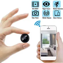 Mini Camera Remote-Control Wifi Night-Mobile-Detection Surveillance Security Wireless