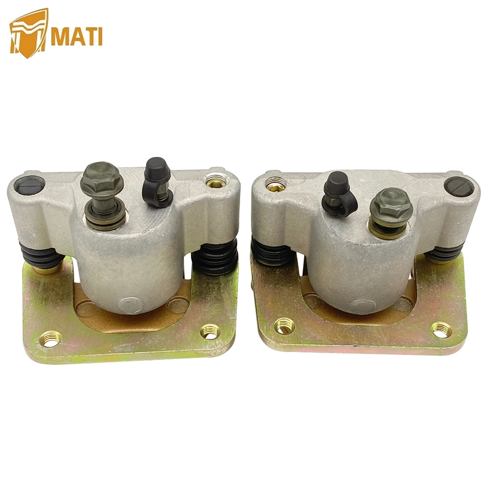 

Left Right Rear Brake Caliper Assembly for ATV Polaris Ranger 400 500 800 HO 4X4 MIDSIZE Replacement 1911614 1911615 with Pads