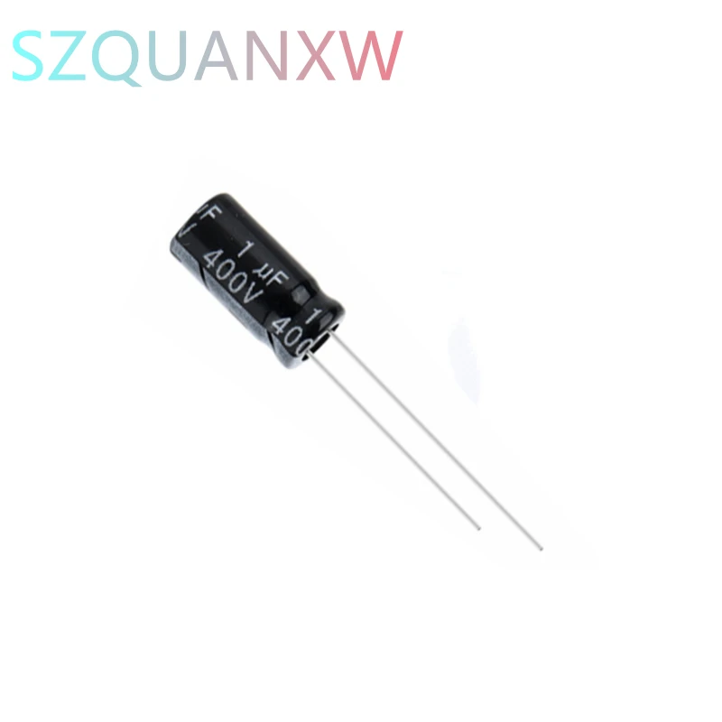 

20PCS Electrolytic capacitor 400V1UF 6*12mm aluminum electrolytic capacitor 400V 1UF