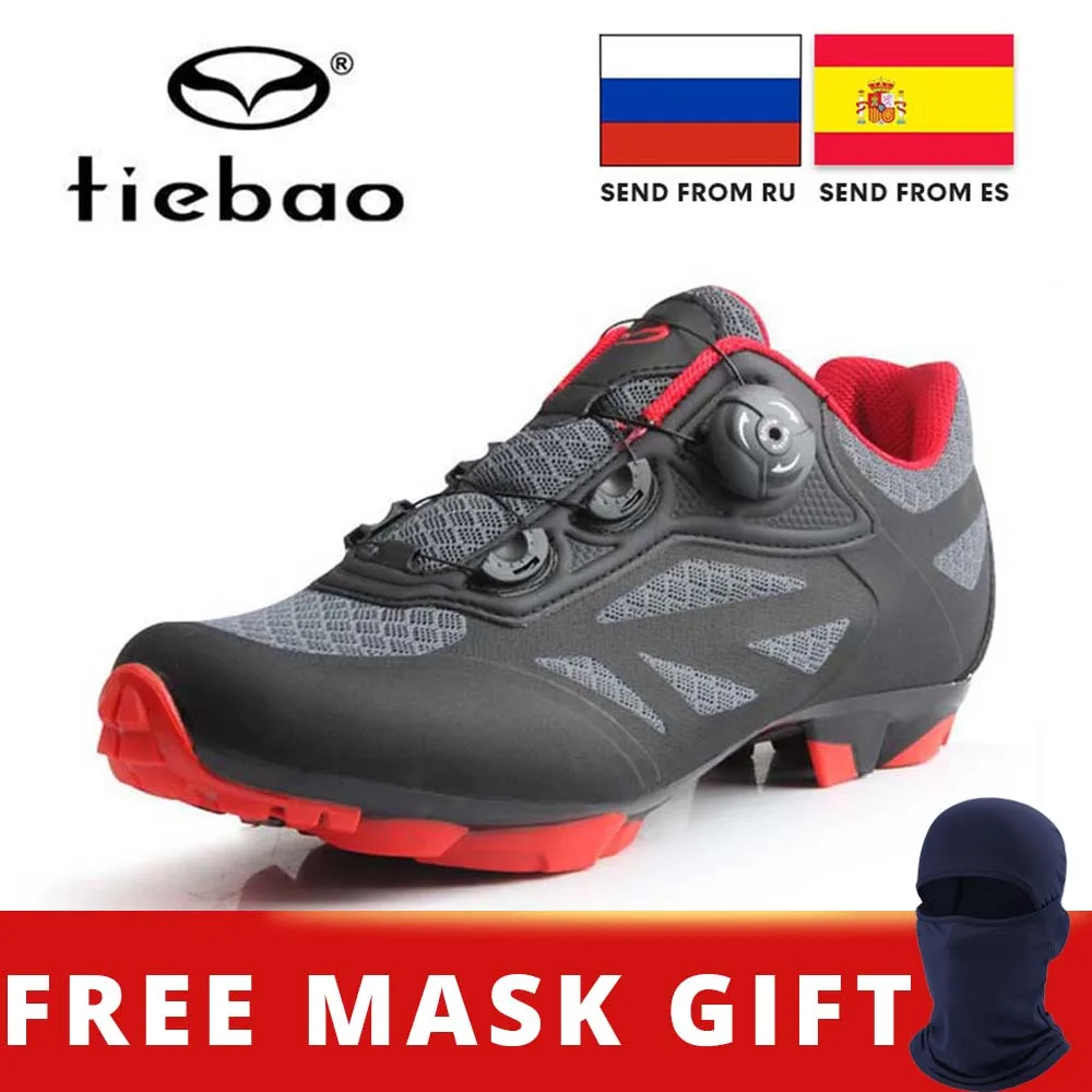 NewTIEBAO Men Cycling Shoes Breathable Self-Locking Mtb Shoes Mountain Bike Bicycle RacingTriathlon Sapatilha Ciclismo Mtb