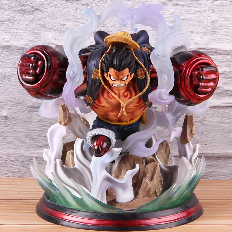 

One Piece Monkey D Luffy Gear Fourth Bound Man GK Statue Cartoon Anime Figures PVC Action Figure Collectible Model Toy Gift