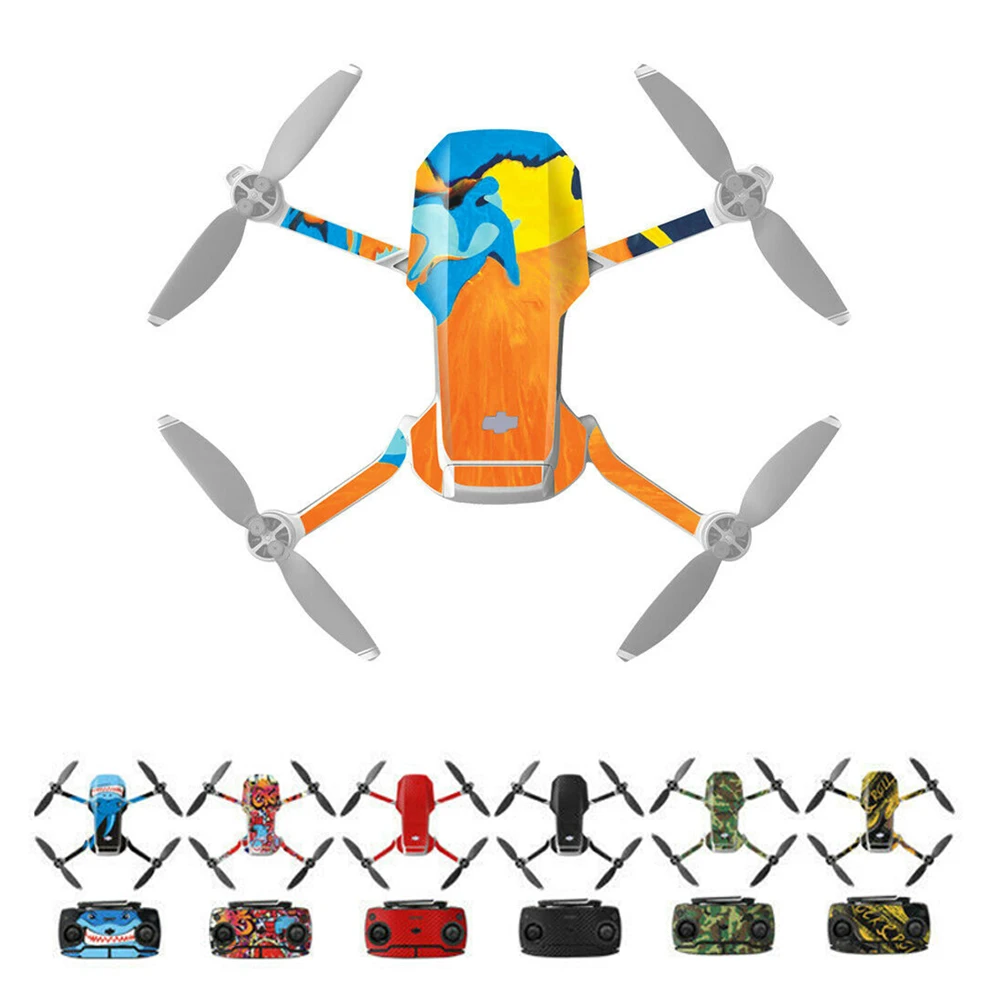 Buy Protective Sticker Set Styling Full Cover Body Film Decorative Drone Accessories Waterproof PVC Skin DIY For MAVIC Mini