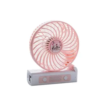 

Cartoon Flamingo Hand-held Desk Fan Cooler Handheld Air Conditioner Cooling Fan Summer Air Conditioner Cooler