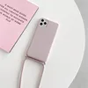 Crossbody Necklace strap Lanyard Cord silicone phone case for iphone 12 MiNi 12 Pro Max 11 Pro Max X XR XS Max 6S 7 8 plus cover ► Photo 3/6