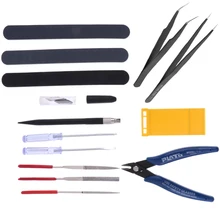 13 pces rc modelo de barco do carro que faz a ferramenta básica kit screwdrivr para modeladores gundam