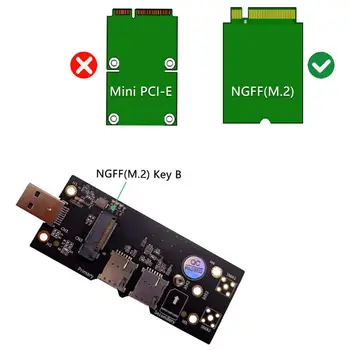 

NGFF M.2 to USB 3.0 Adapter with Dual NANO SIM card Slot for 3G/4G/5G Module