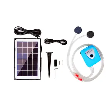 

Aeration Pump Solar Charging New Water-resistant Large Power Battery Fishing Air Pump Fishing Oxygen Spray Aquarium Air Pump