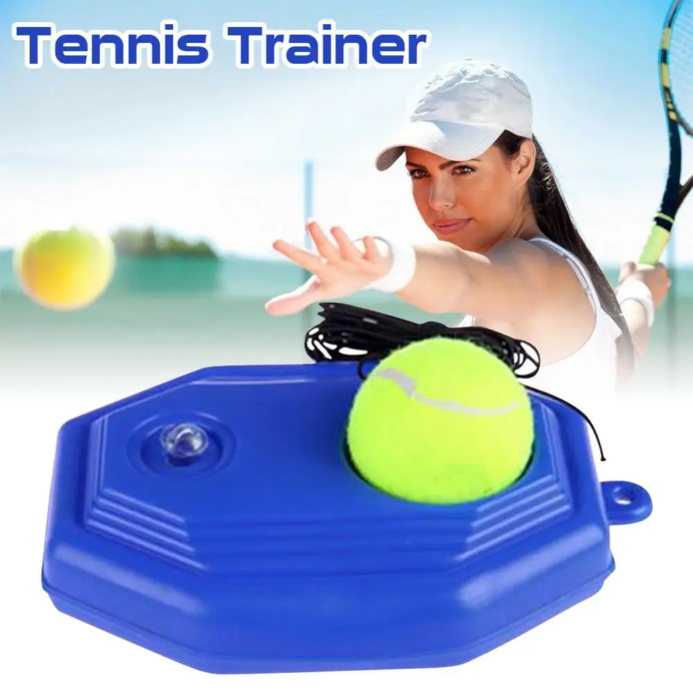 

Tennis Ball Tennis Racket Training Practice Balls Back Base Trainer Tool String Elastic Rope Exercise raquetas de tenis