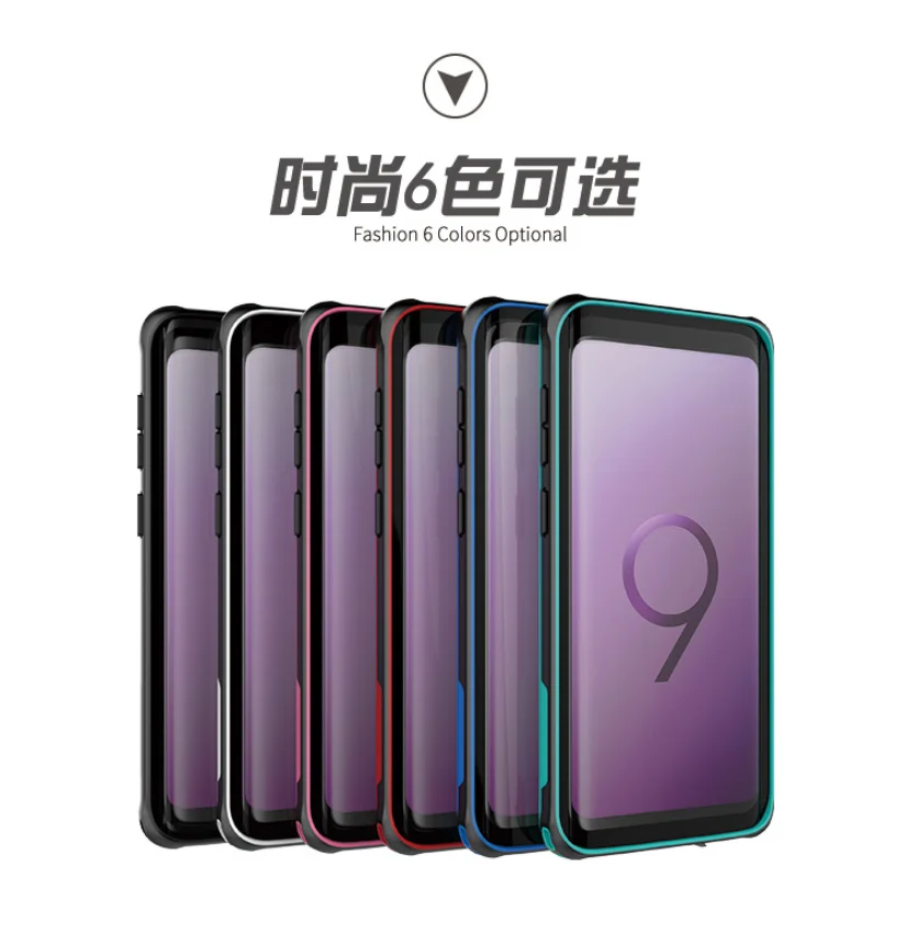 Водонепроницаемый защитный чехол для телефона samsung galaxy A50 A70 A40 A20 Note 8 9 10 S8 S9 S10 plus чехол для телефона r
