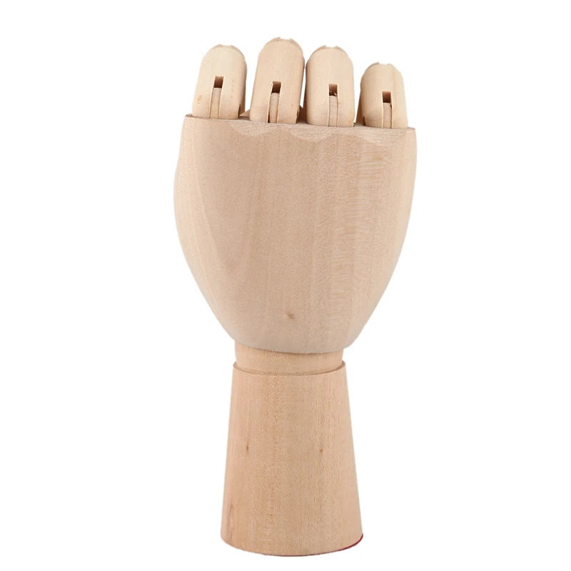 18*6 см Деревянный шарнирный правый манекен в виде рук Модель подарок арт-альтернатива
