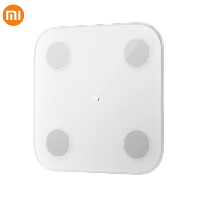 Новинка XIAOMI 2,0, Интеллектуальные bluetooth весы для тела, умное управление приложением, точные весы, светодиодный дисплей, инструменты для фитнеса, йоги, весы - Цвет: Scale version 2