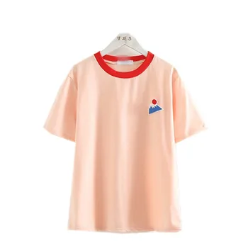 

2020 summer wear new style woman loose regular short white T-shirt girl