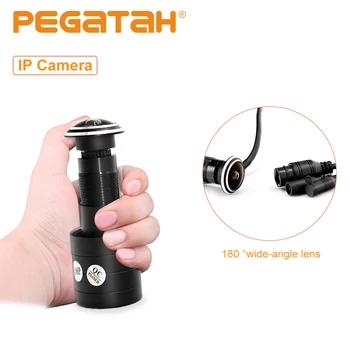 

Mini ip Camera Security 1080P CCTV camera HD Wide Angle FishEye Network Mini Pinphole DoorEye Hole iP home Cameras surveillance