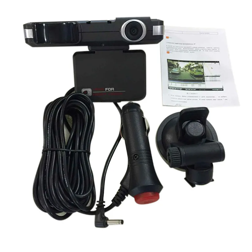 Автомобильный стиль CARPRIE 2в1 Автомобильная камера DVR Dash Cam recorder+ Радар лазерный детектор скорости оповещения g-сенсор td0123 Прямая поставка