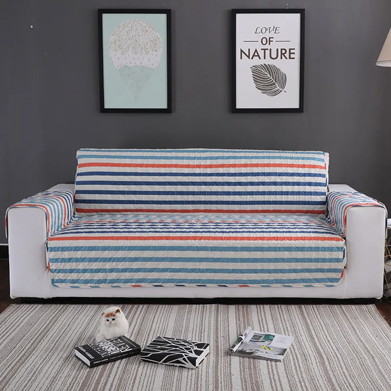 Best Hot 1 2 3 Seats Pet Sofa Mat Print Slipcover Couch Protector Cover for Home XJS789