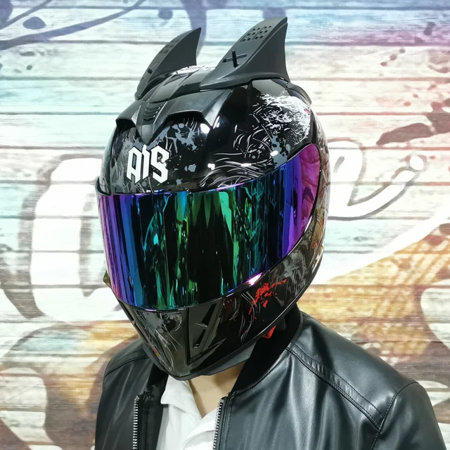 AIS Motorcycle Helmet cool Modular Moto 