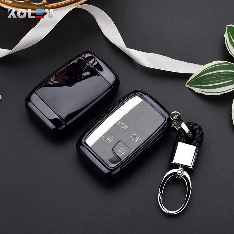 TPU PC Auto Chiave A Distanza Della Copertura di Caso Per Land Rover A9 Range Rover Sport Freelander 2 Evoque Per Jaguar XE XJ XF F-Type X-Tipo di C-X16 - H5c587dcc933d4befa8896b491a034cffS