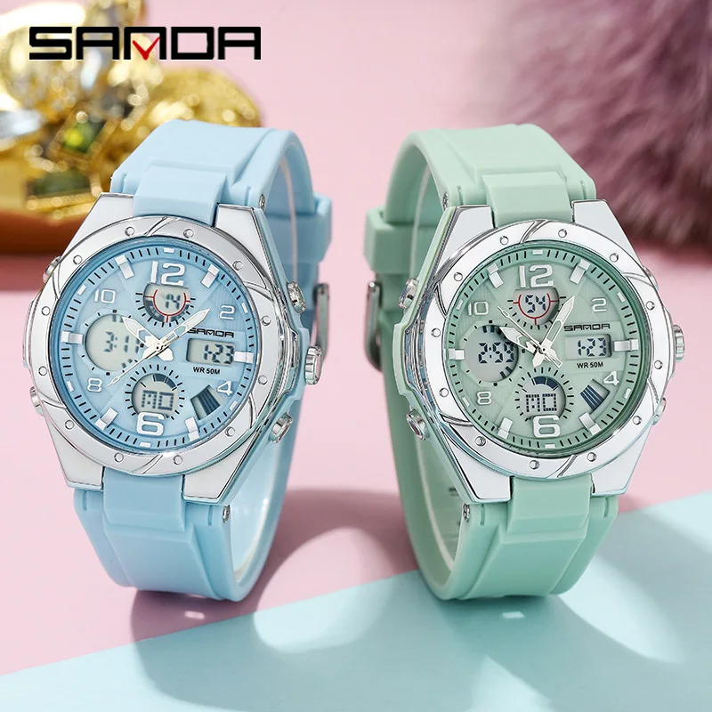 Luxury Rose Gold Women Men Digital Watches Fashion Stainless Steel LED Electronic Wristwatch Waterproof Sports Clock reloj mujer images - 6