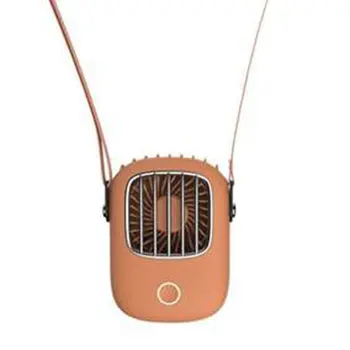 

Mini USB Neck Fan 5v Cooler Rechargeable Ventilador Outdoor Travel Handheld Portable Silent Small Fans Office Cooling