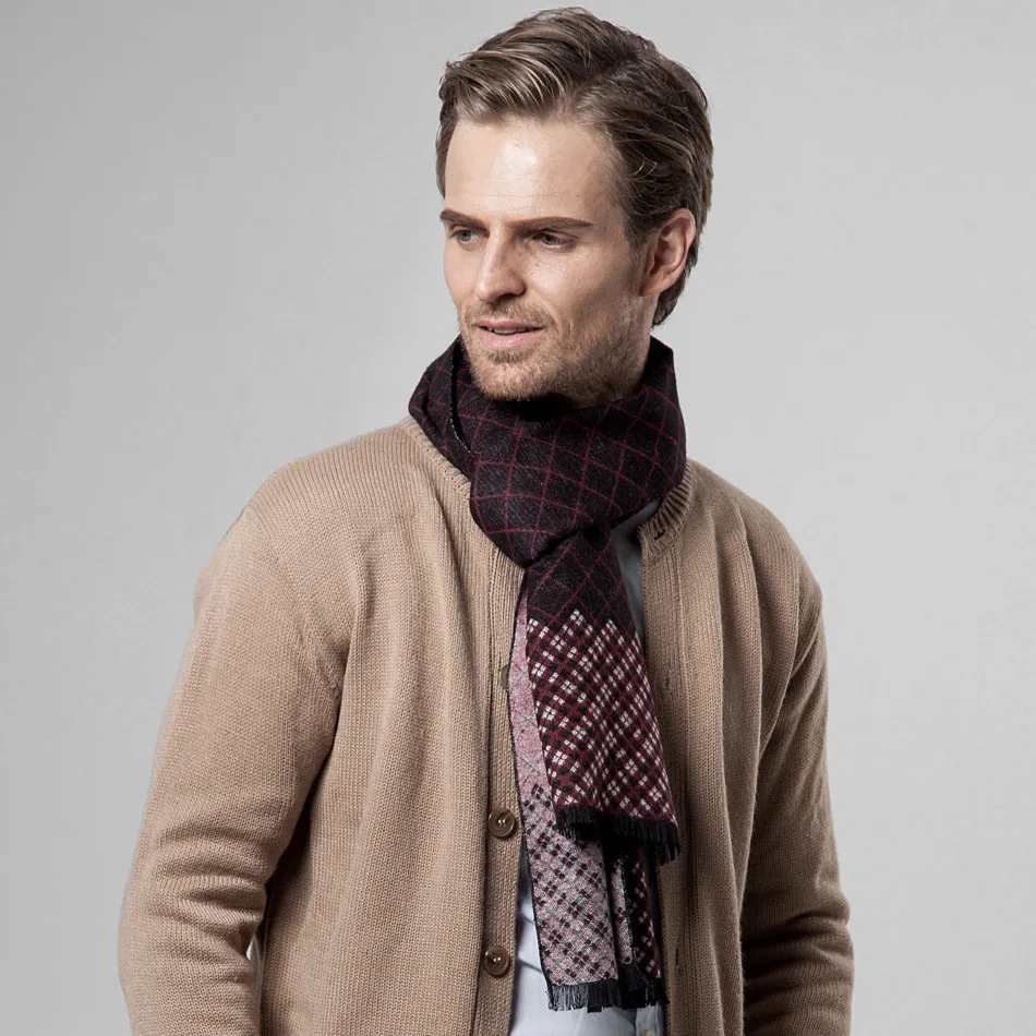 Luxury Apricot Scarf Mens 2021 Designer Knitted With Plaid And Stripes,  Cashmere Blend, Sizes 35 180CM From Luckystar001, $14.28