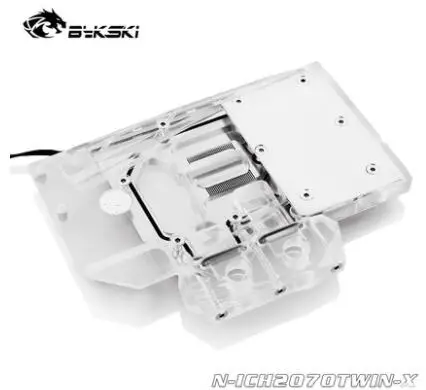 Best Price Bykski GPU water block for INNO3D RTX 2070 TWIN X2 2060 Super Graphics card head cooled ,VGA cooler N-ICH2070TWIN-X