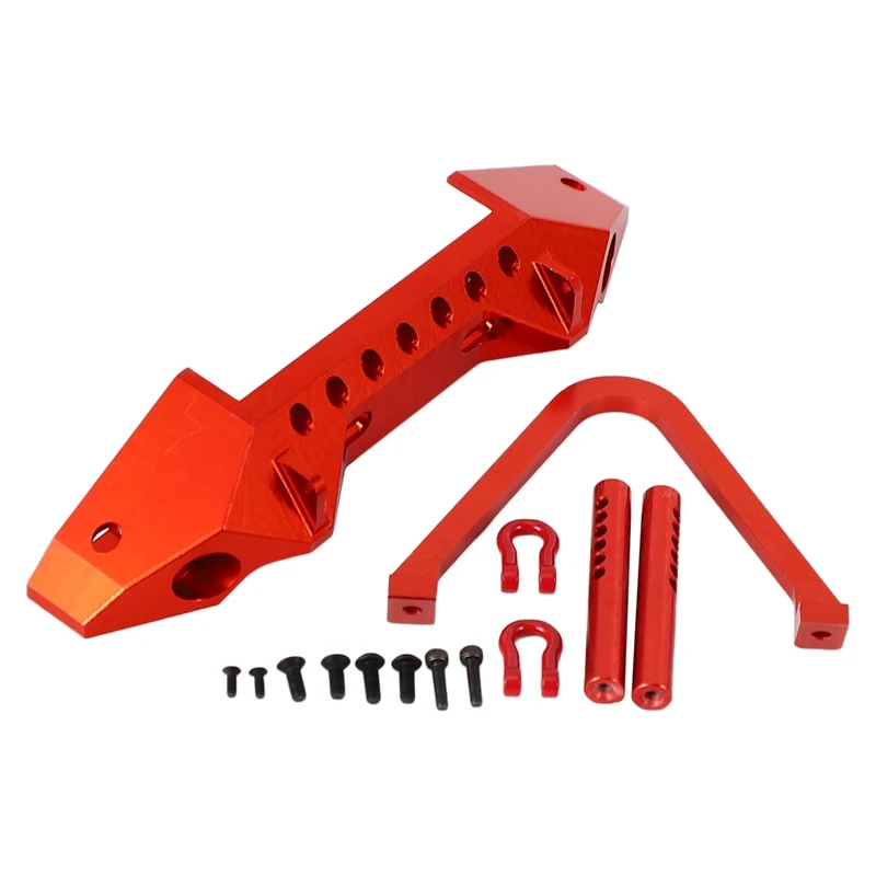 

Metal Front Bumper Bumper Accessory for HPI VENTURE FJ Cruiser RC Track Upgrade Parts Red