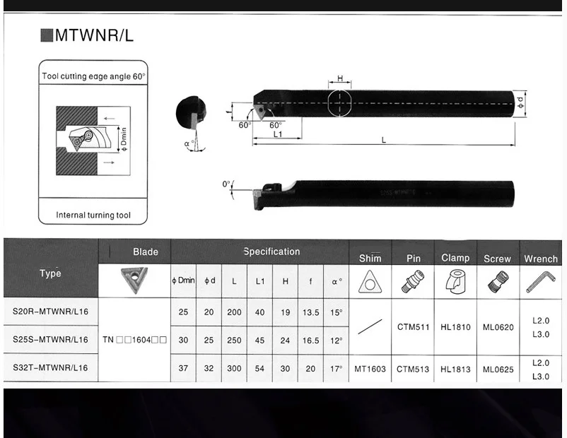 15mm pipe bender OYYU 16mm 20mm 25mm MTWNR  MTWNL S16Q S20R S25S MTWNR16 MTWNL16 Internal Turning Tool Holder CNC Carbide Inserts Lathe Cutter water cooled cnc spindle