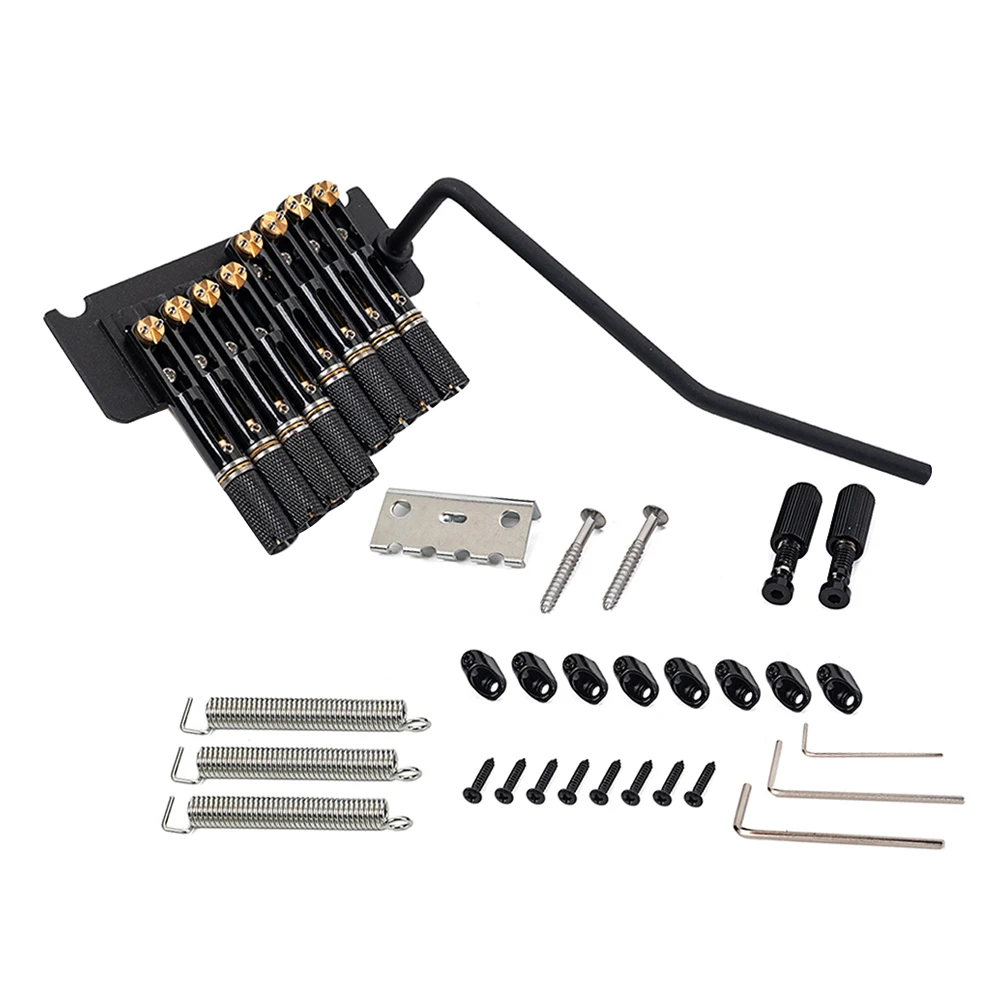 Гитарный мост металлический Prime 8 String без головы Натяжная пластина Tremolo для