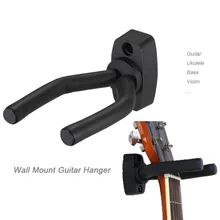 Gancho de suspensión de guitarra de montaje en pared, soporte antideslizante para guitarra acústica, ukelele, violín, bajo, accesorios para instrumentos de guitarra