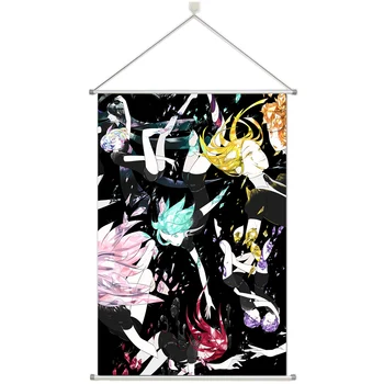 

Anime Houseki no Kuni Personalize Customer Made Alloy Fabric Wall Poster Scroll 60x90cm 24x36inches