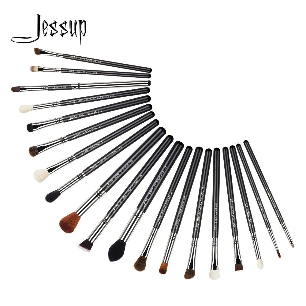 Jessup Brushes Synthetic Hair Professional Makeupbrushset Pinceaux Maquillage Eyeliner