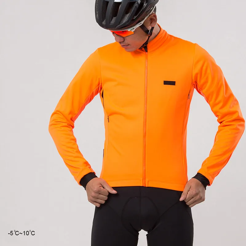 cycling jacket orange