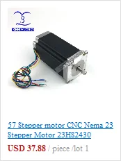 3 пьезы 17HS3430 4-plomo Nema 17 двигатель paso a paso 42 двигатель 42 BYGH 1.2A ce rosh iso CNC lаser corte de Plasma de espuma de mol