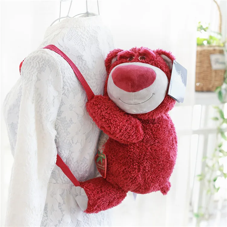 Плюшевая кукла История игрушек Мягкие LOTSO 4 Клубника Аромат медведь Lotso сумка для