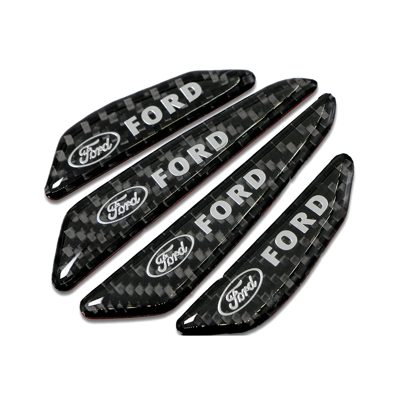 

4PCS Black Fashion Car Accessories for External Protection Auto Components for Fords Focus 2 3 1 MK2 MK3 MK1 Anti-collision Tool