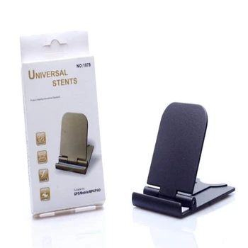 

Foldable Desktop Universal Phone Tablet Stand Simple Solid Color Exquisite Cute Convenient Portable Stands Silver Gold Black
