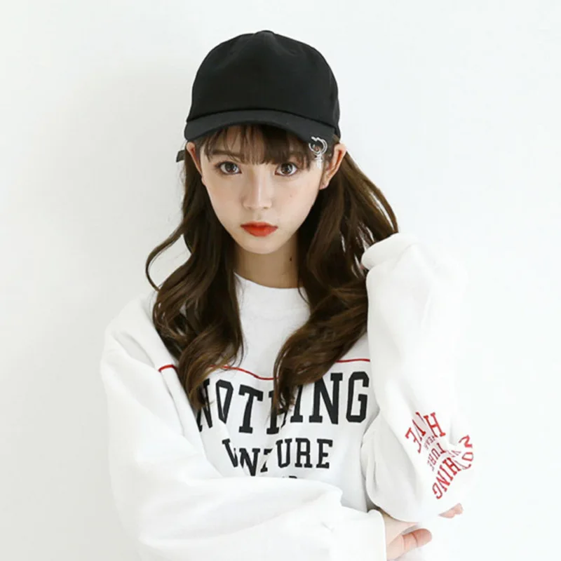 

Hat Men's Women's Summer New Style Korean-style Cool Cross Two Ring Topee Casual Versatile Outdoor Baseball Cap