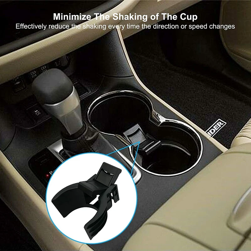 Car Center Console Water Cup Holder Drink Stand Insert Divider Board for Toyota Highlander 2018 2019 2020 | Автомобили и