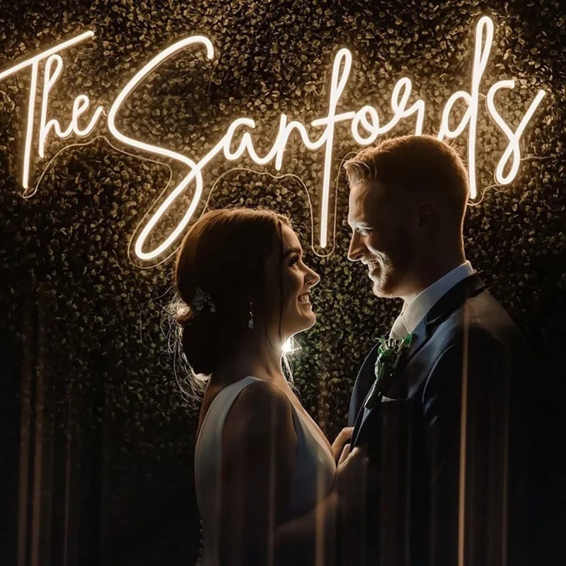 

Neon Sign Custom Led light Custom Wedding Neon Sign Restaurant Bar waterproof Neon Outdoor sign Personalised Nails Hair Sharon