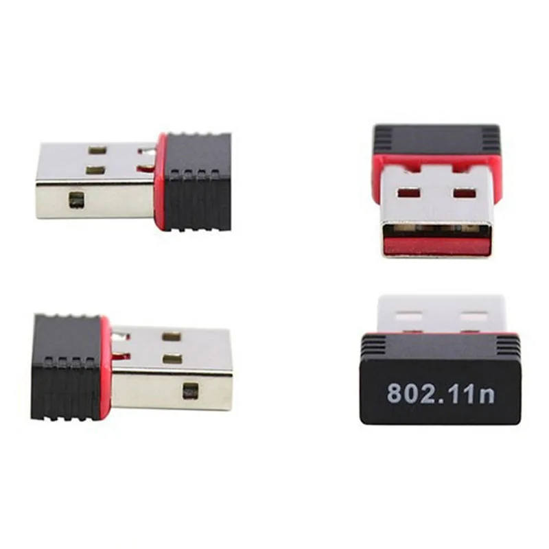 Мини USB беспроводной адаптер карта 150 Мбит/с антенна компьютер для Windows XP/Vista/7/8/Linux Macos