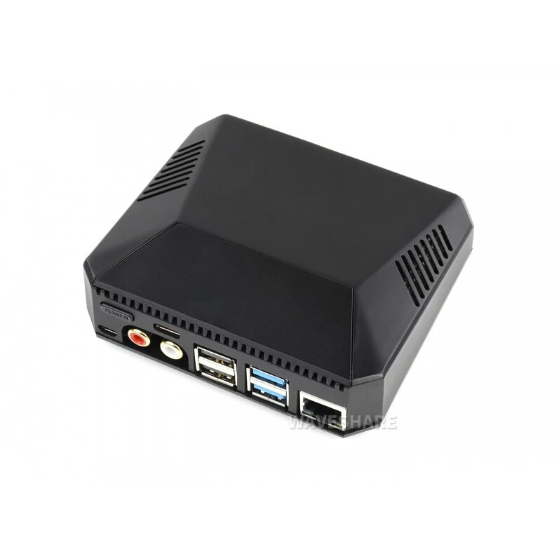 

Nanosound One: Aluminum Case for Raspberry Pi 4, with built-in Hi-Fi DAC