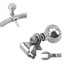 Универсальный Спиннер на руль из нержавеющей стали для тяжелых автомобилей, грузовиков, морских лодок, ручка для самоубийц